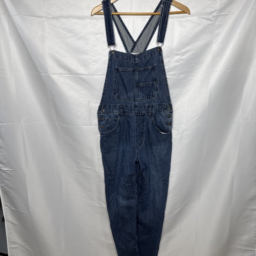 We The Free Ziggy Denim Overalls Women's Size S Slouchy Jean Straight Leg - Picture 2 of 14